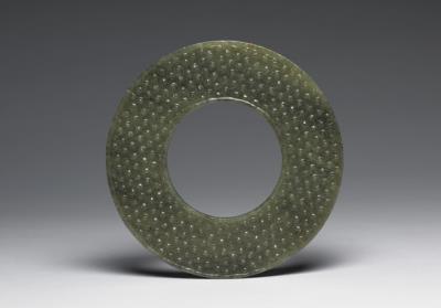 图片[2]-Jade Bi Disc, mid-Warring States period to mid-Western Han dynasty (375-74 BCE)-China Archive